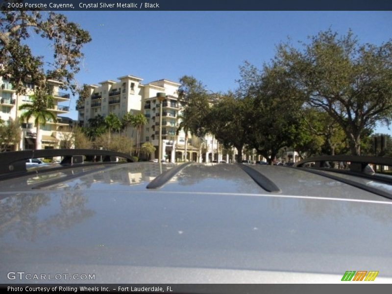 Crystal Silver Metallic / Black 2009 Porsche Cayenne