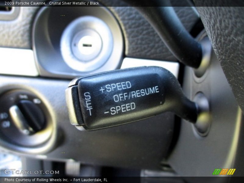 Crystal Silver Metallic / Black 2009 Porsche Cayenne