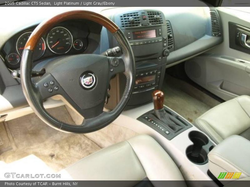 Light Platinum / Light Gray/Ebony 2005 Cadillac CTS Sedan