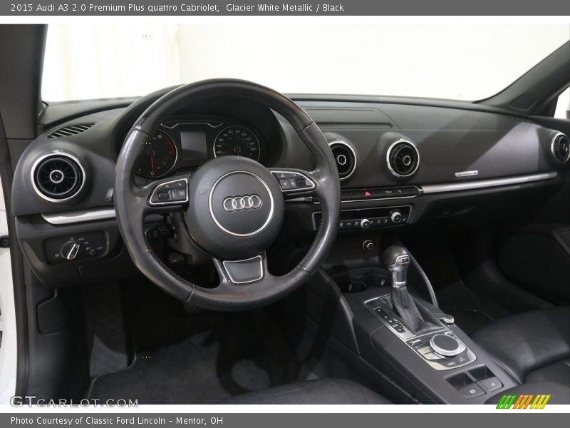 Glacier White Metallic / Black 2015 Audi A3 2.0 Premium Plus quattro Cabriolet