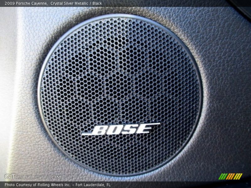 Crystal Silver Metallic / Black 2009 Porsche Cayenne