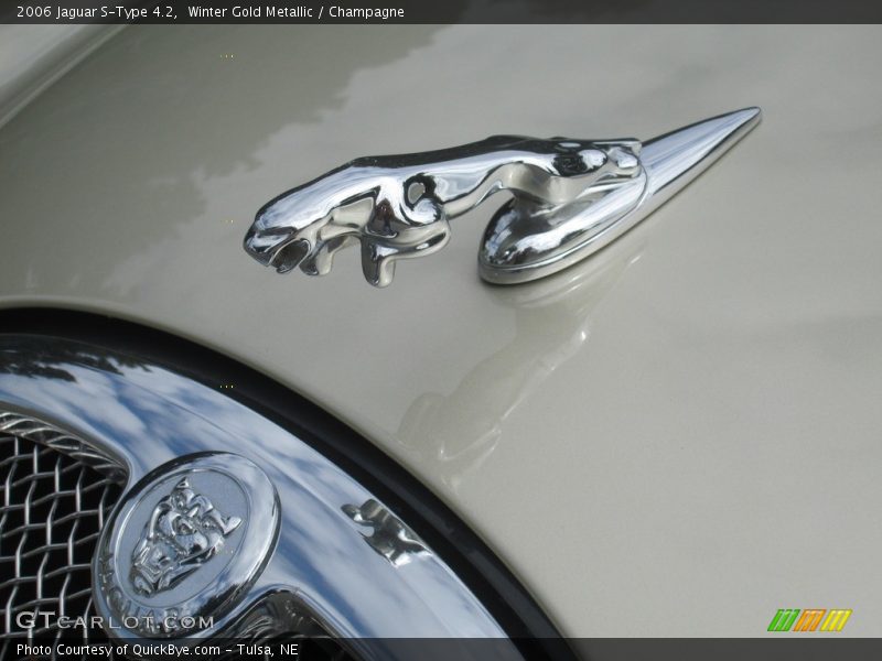 Winter Gold Metallic / Champagne 2006 Jaguar S-Type 4.2