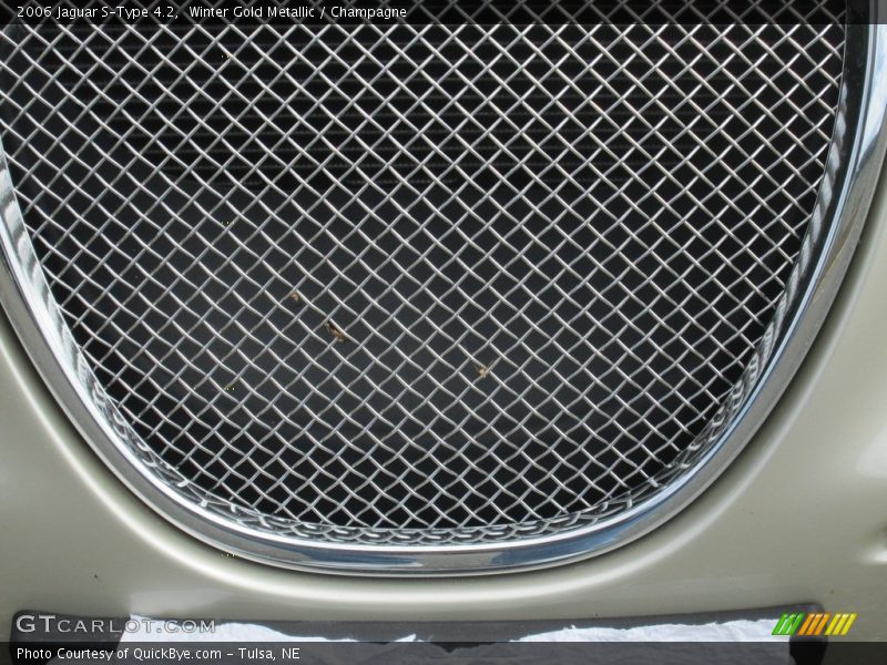 Winter Gold Metallic / Champagne 2006 Jaguar S-Type 4.2