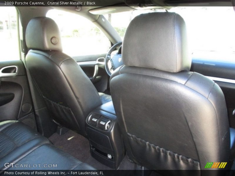 Crystal Silver Metallic / Black 2009 Porsche Cayenne