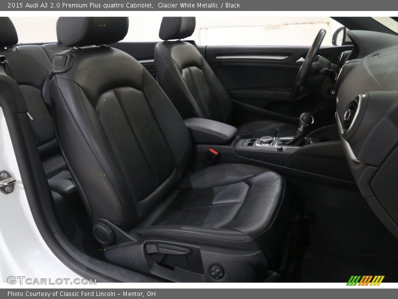 Glacier White Metallic / Black 2015 Audi A3 2.0 Premium Plus quattro Cabriolet