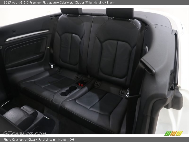 Glacier White Metallic / Black 2015 Audi A3 2.0 Premium Plus quattro Cabriolet