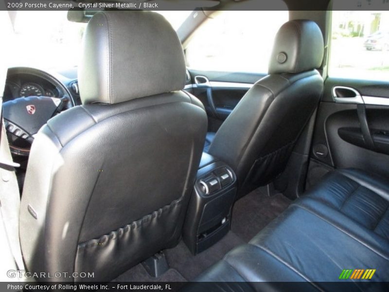Crystal Silver Metallic / Black 2009 Porsche Cayenne