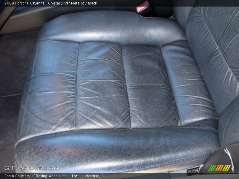 Crystal Silver Metallic / Black 2009 Porsche Cayenne