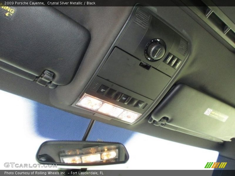 Crystal Silver Metallic / Black 2009 Porsche Cayenne