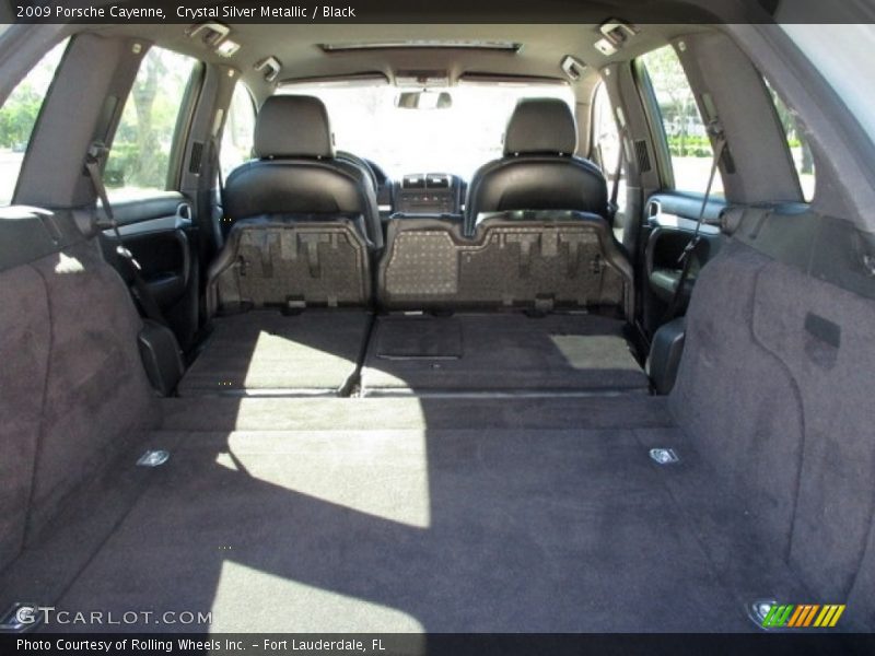 Crystal Silver Metallic / Black 2009 Porsche Cayenne