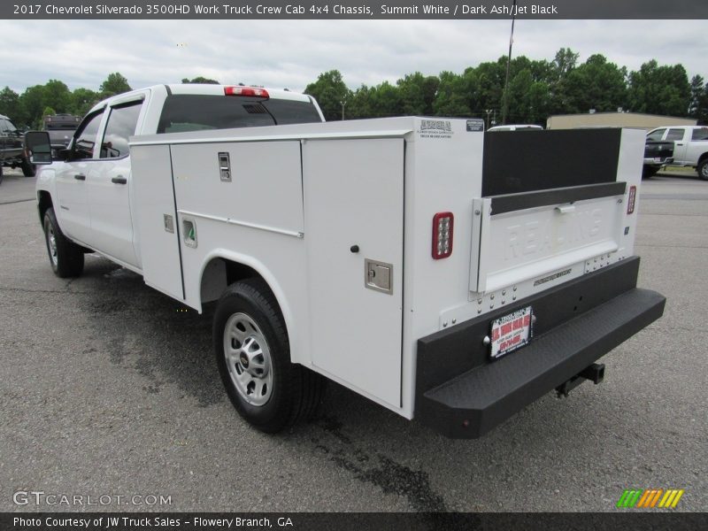 Summit White / Dark Ash/Jet Black 2017 Chevrolet Silverado 3500HD Work Truck Crew Cab 4x4 Chassis