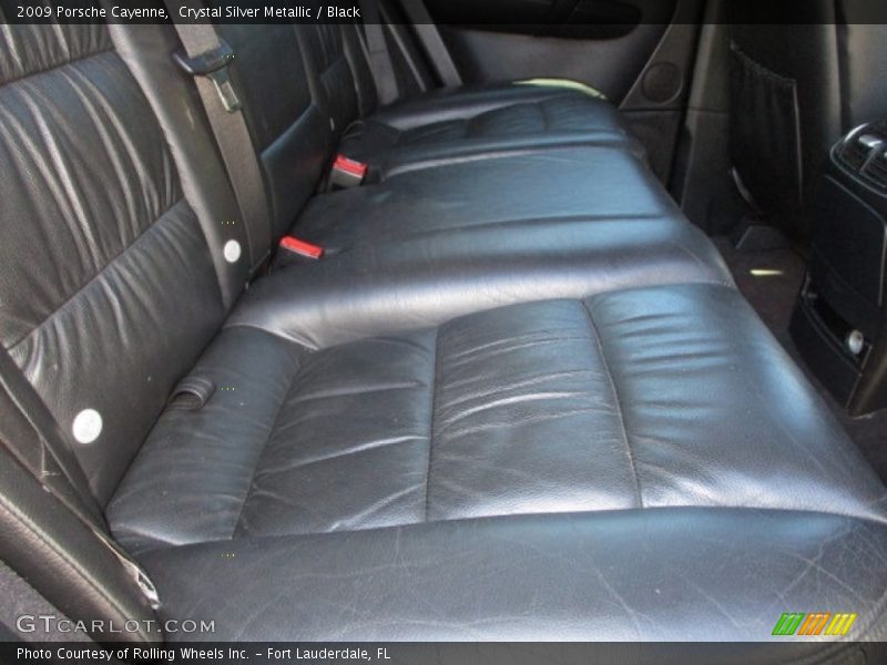 Crystal Silver Metallic / Black 2009 Porsche Cayenne