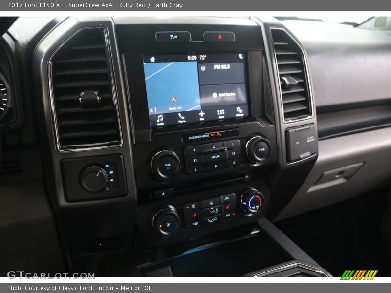 Controls of 2017 F150 XLT SuperCrew 4x4