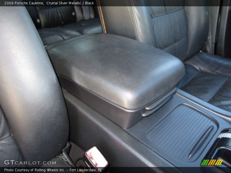Crystal Silver Metallic / Black 2009 Porsche Cayenne