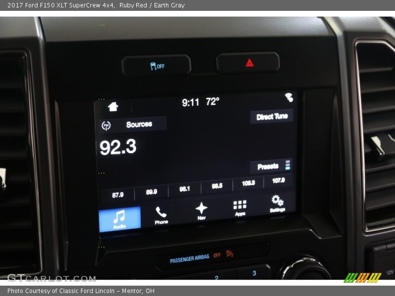 Controls of 2017 F150 XLT SuperCrew 4x4
