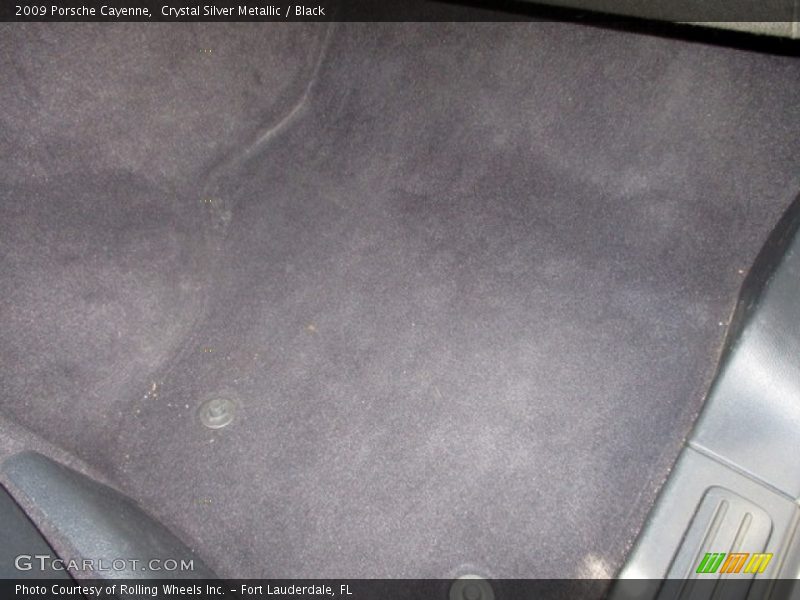 Crystal Silver Metallic / Black 2009 Porsche Cayenne