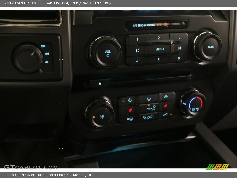 Ruby Red / Earth Gray 2017 Ford F150 XLT SuperCrew 4x4