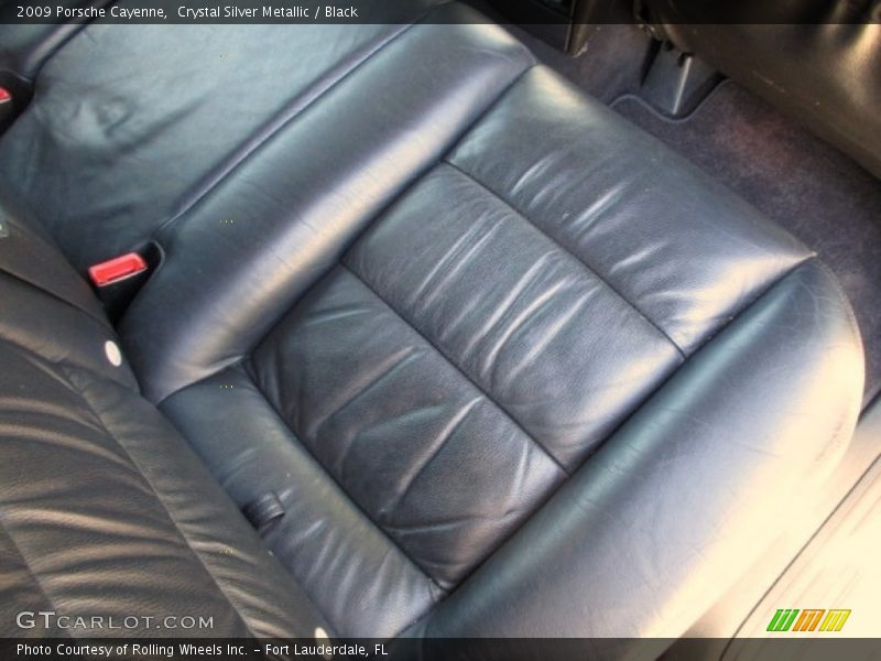 Crystal Silver Metallic / Black 2009 Porsche Cayenne