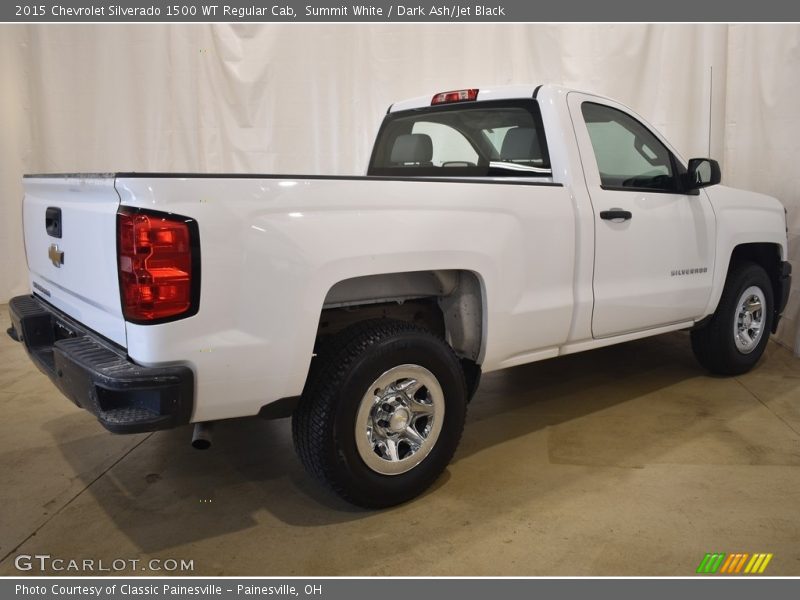 Summit White / Dark Ash/Jet Black 2015 Chevrolet Silverado 1500 WT Regular Cab