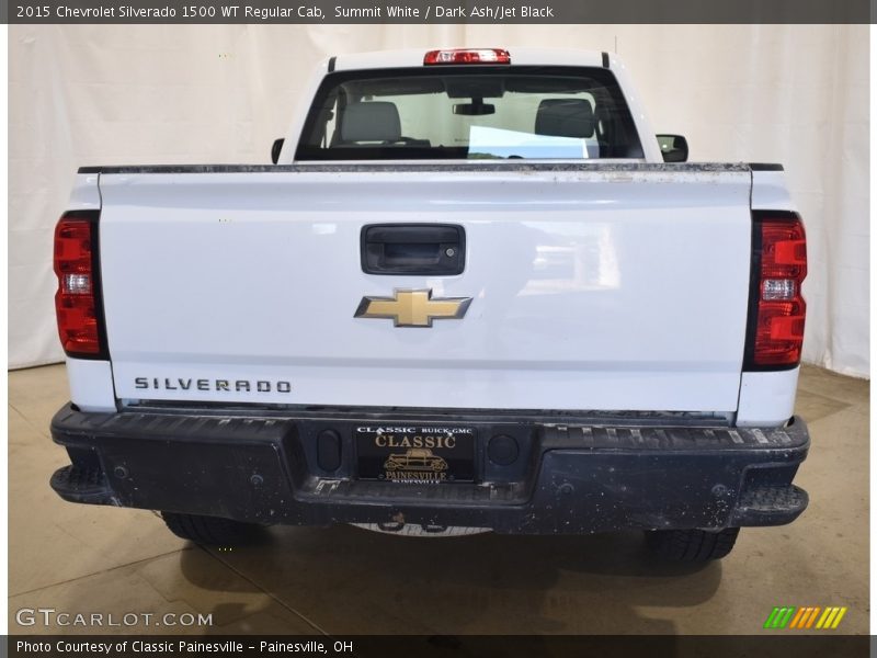 Summit White / Dark Ash/Jet Black 2015 Chevrolet Silverado 1500 WT Regular Cab