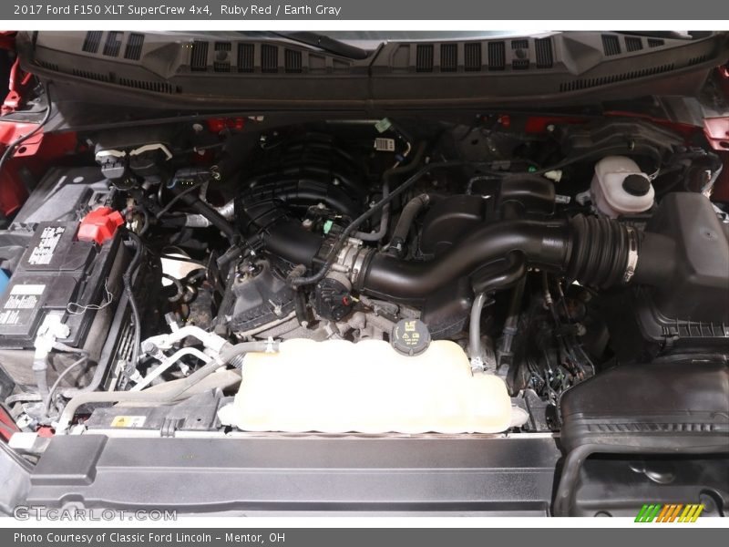 2017 F150 XLT SuperCrew 4x4 Engine - 3.5 Liter DOHC 24-Valve Ti-VCT E85 V6