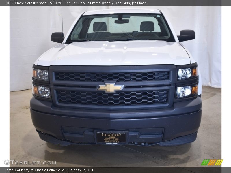 Summit White / Dark Ash/Jet Black 2015 Chevrolet Silverado 1500 WT Regular Cab