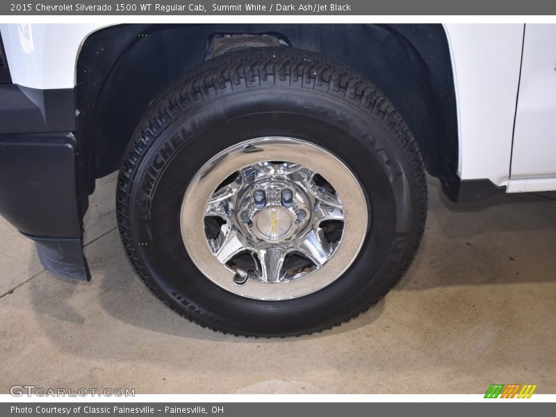 Summit White / Dark Ash/Jet Black 2015 Chevrolet Silverado 1500 WT Regular Cab