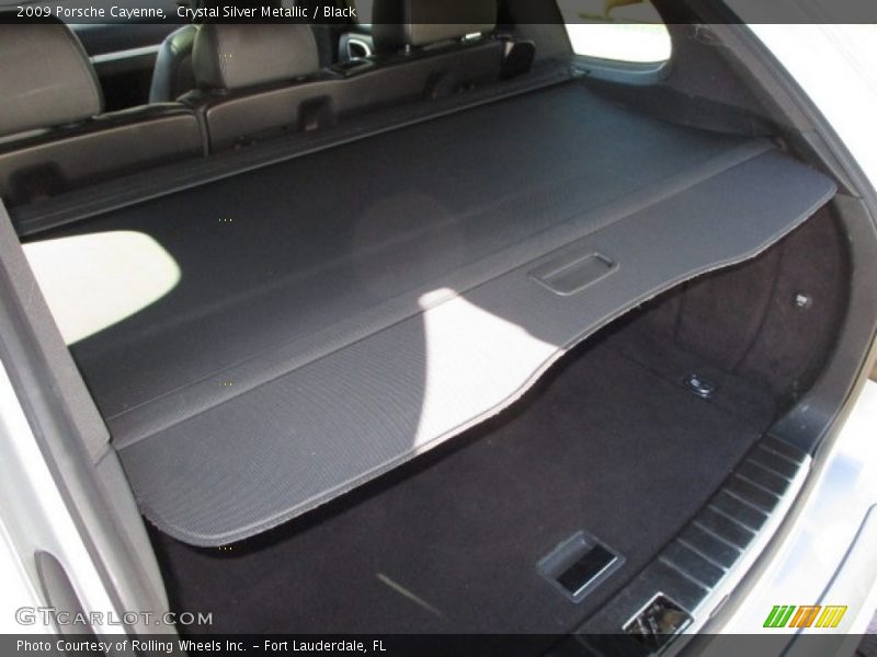 Crystal Silver Metallic / Black 2009 Porsche Cayenne