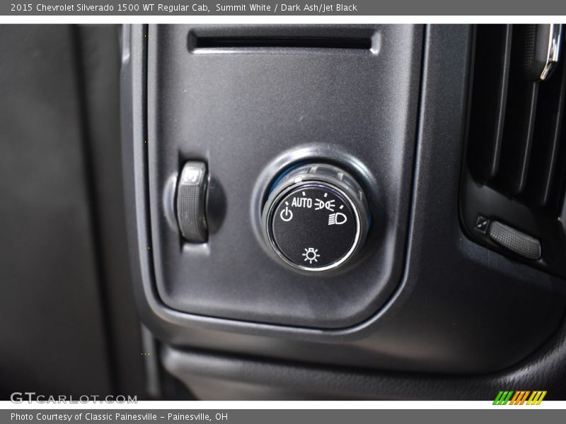 Summit White / Dark Ash/Jet Black 2015 Chevrolet Silverado 1500 WT Regular Cab