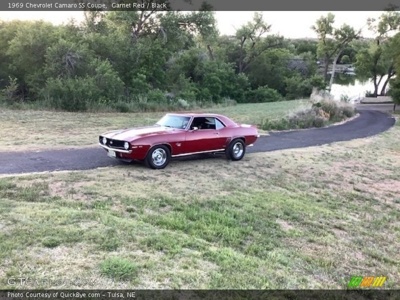 Garnet Red / Black 1969 Chevrolet Camaro SS Coupe
