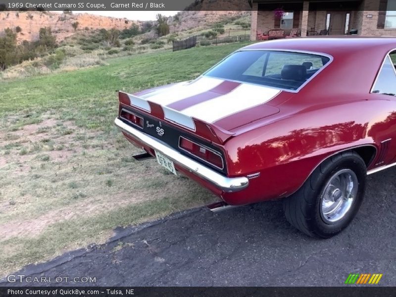Garnet Red / Black 1969 Chevrolet Camaro SS Coupe
