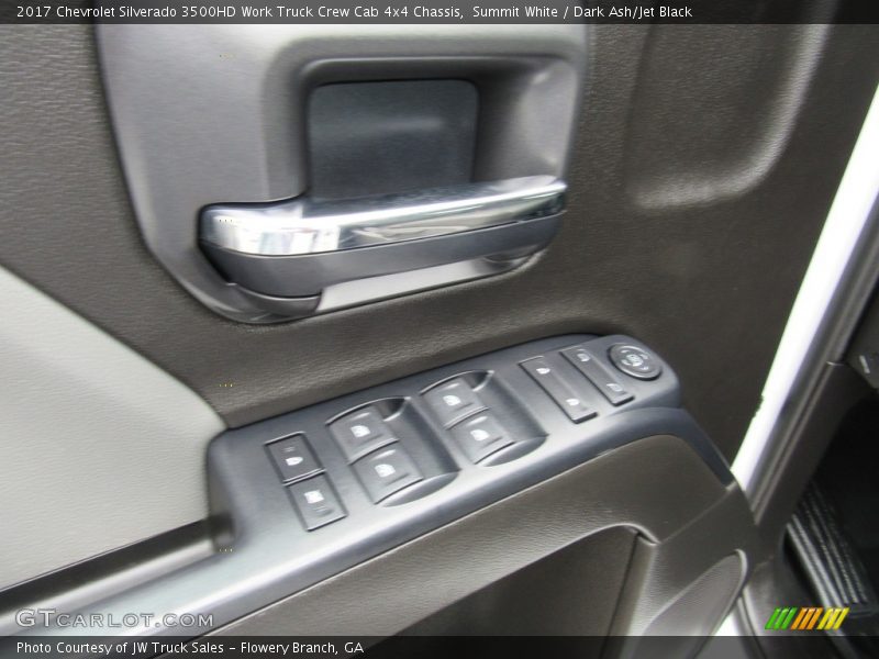 Summit White / Dark Ash/Jet Black 2017 Chevrolet Silverado 3500HD Work Truck Crew Cab 4x4 Chassis