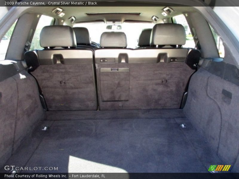 Crystal Silver Metallic / Black 2009 Porsche Cayenne