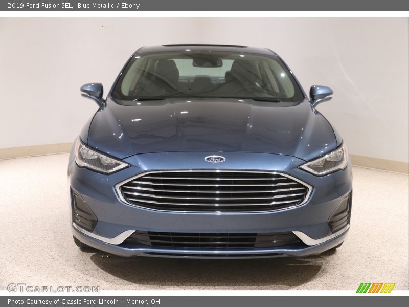 Blue Metallic / Ebony 2019 Ford Fusion SEL