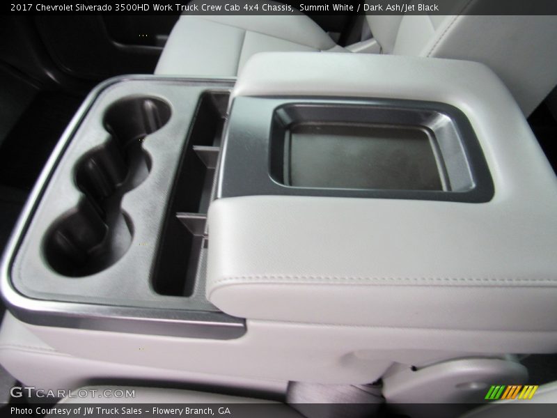 Summit White / Dark Ash/Jet Black 2017 Chevrolet Silverado 3500HD Work Truck Crew Cab 4x4 Chassis