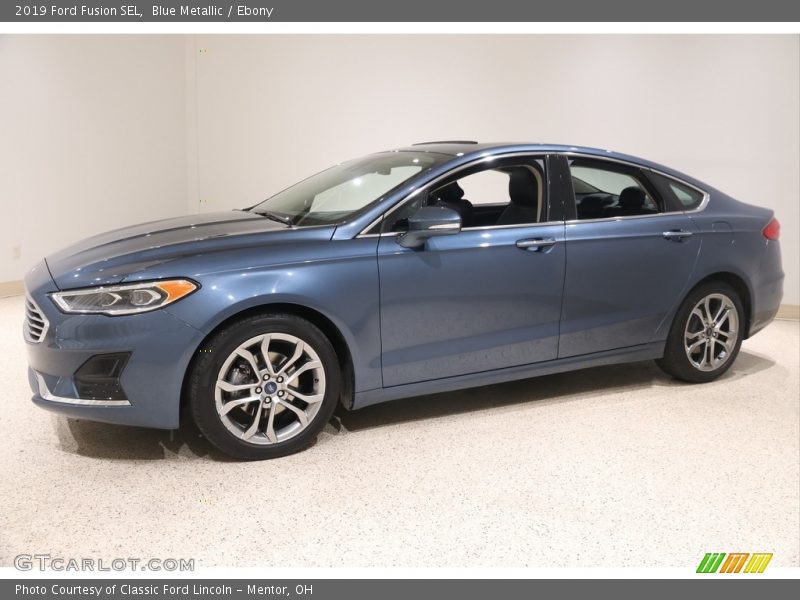 Blue Metallic / Ebony 2019 Ford Fusion SEL