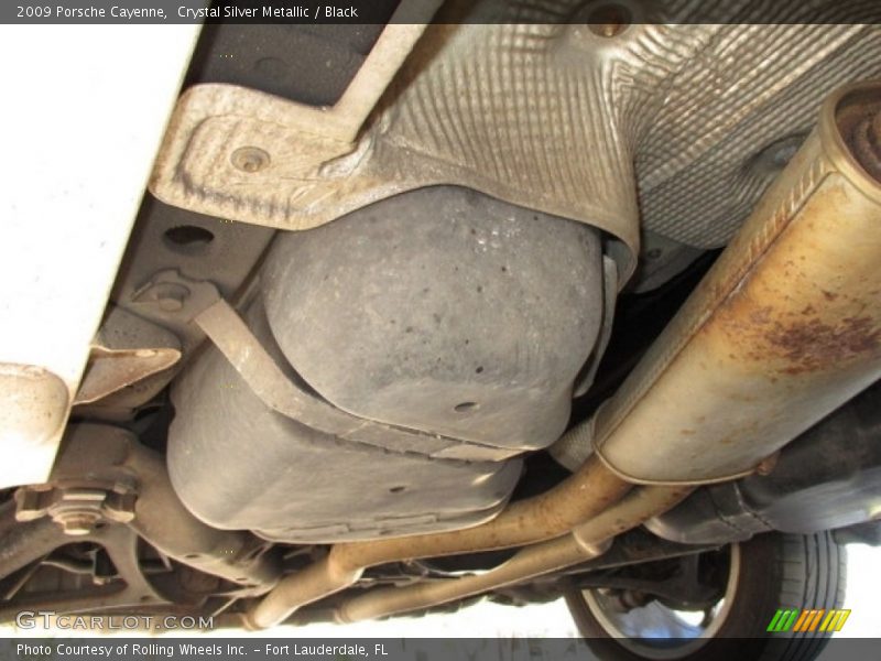 Crystal Silver Metallic / Black 2009 Porsche Cayenne