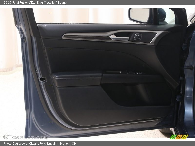 Blue Metallic / Ebony 2019 Ford Fusion SEL