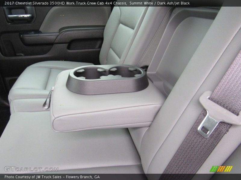 Rear Seat of 2017 Silverado 3500HD Work Truck Crew Cab 4x4 Chassis