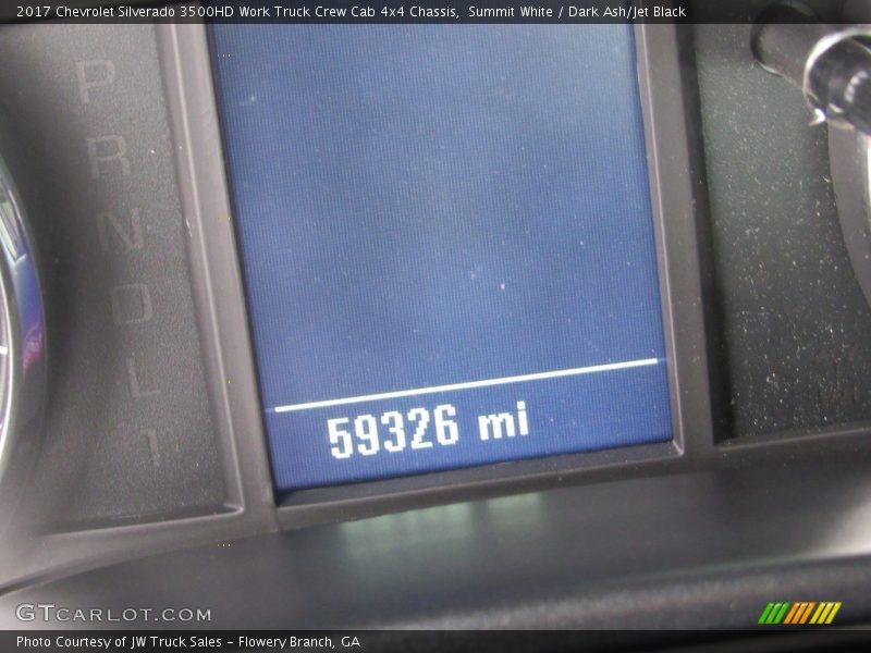 Summit White / Dark Ash/Jet Black 2017 Chevrolet Silverado 3500HD Work Truck Crew Cab 4x4 Chassis