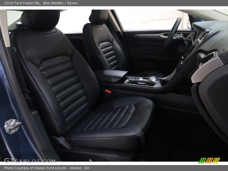 Blue Metallic / Ebony 2019 Ford Fusion SEL