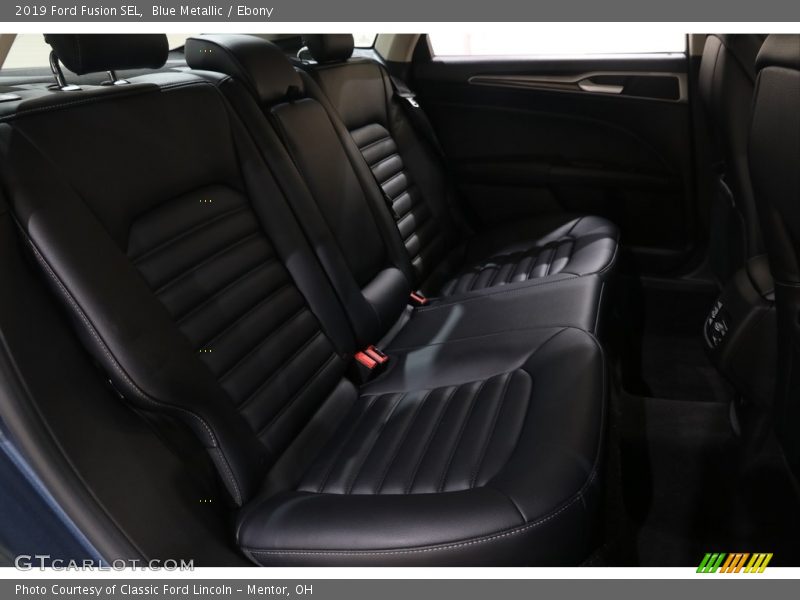 Blue Metallic / Ebony 2019 Ford Fusion SEL