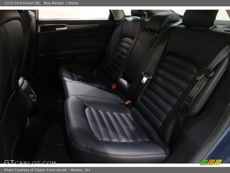 Blue Metallic / Ebony 2019 Ford Fusion SEL