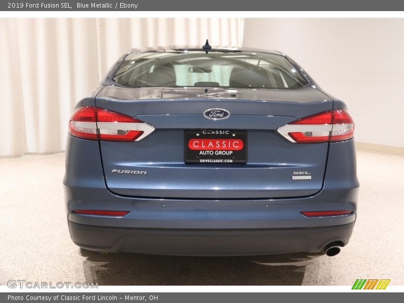 Blue Metallic / Ebony 2019 Ford Fusion SEL