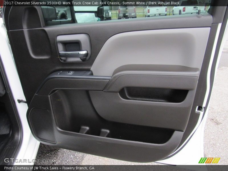 Door Panel of 2017 Silverado 3500HD Work Truck Crew Cab 4x4 Chassis