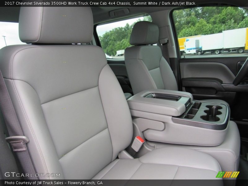 Front Seat of 2017 Silverado 3500HD Work Truck Crew Cab 4x4 Chassis