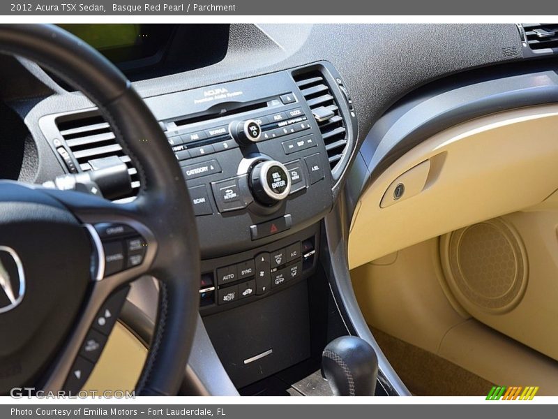 Basque Red Pearl / Parchment 2012 Acura TSX Sedan