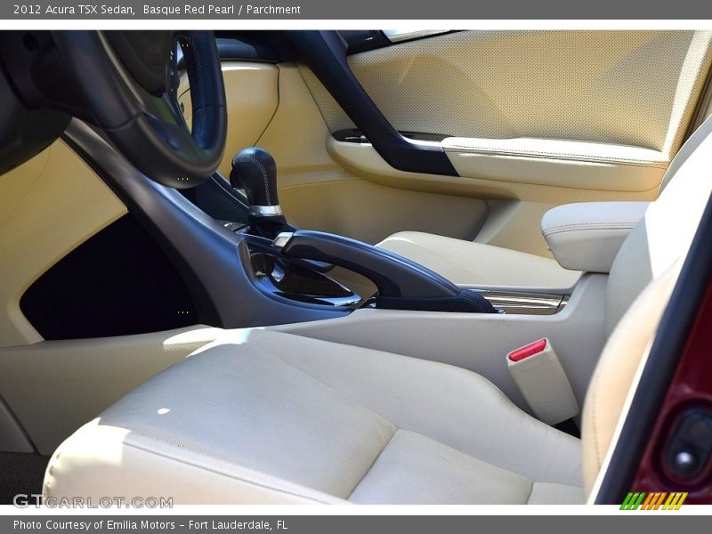 Basque Red Pearl / Parchment 2012 Acura TSX Sedan