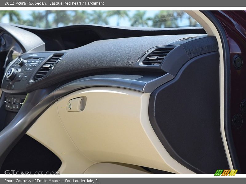 Basque Red Pearl / Parchment 2012 Acura TSX Sedan