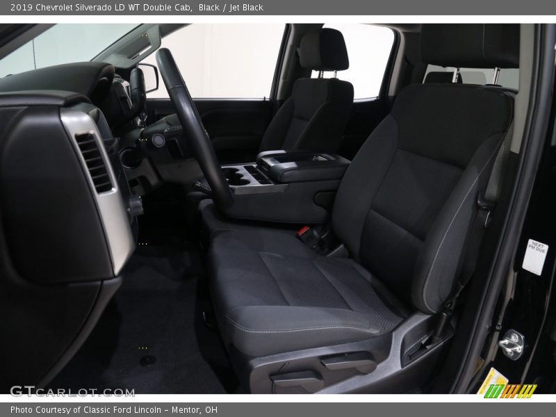 Black / Jet Black 2019 Chevrolet Silverado LD WT Double Cab